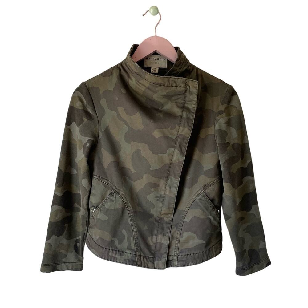 Anthropologie Marrakeck Camo Jacket Size XS